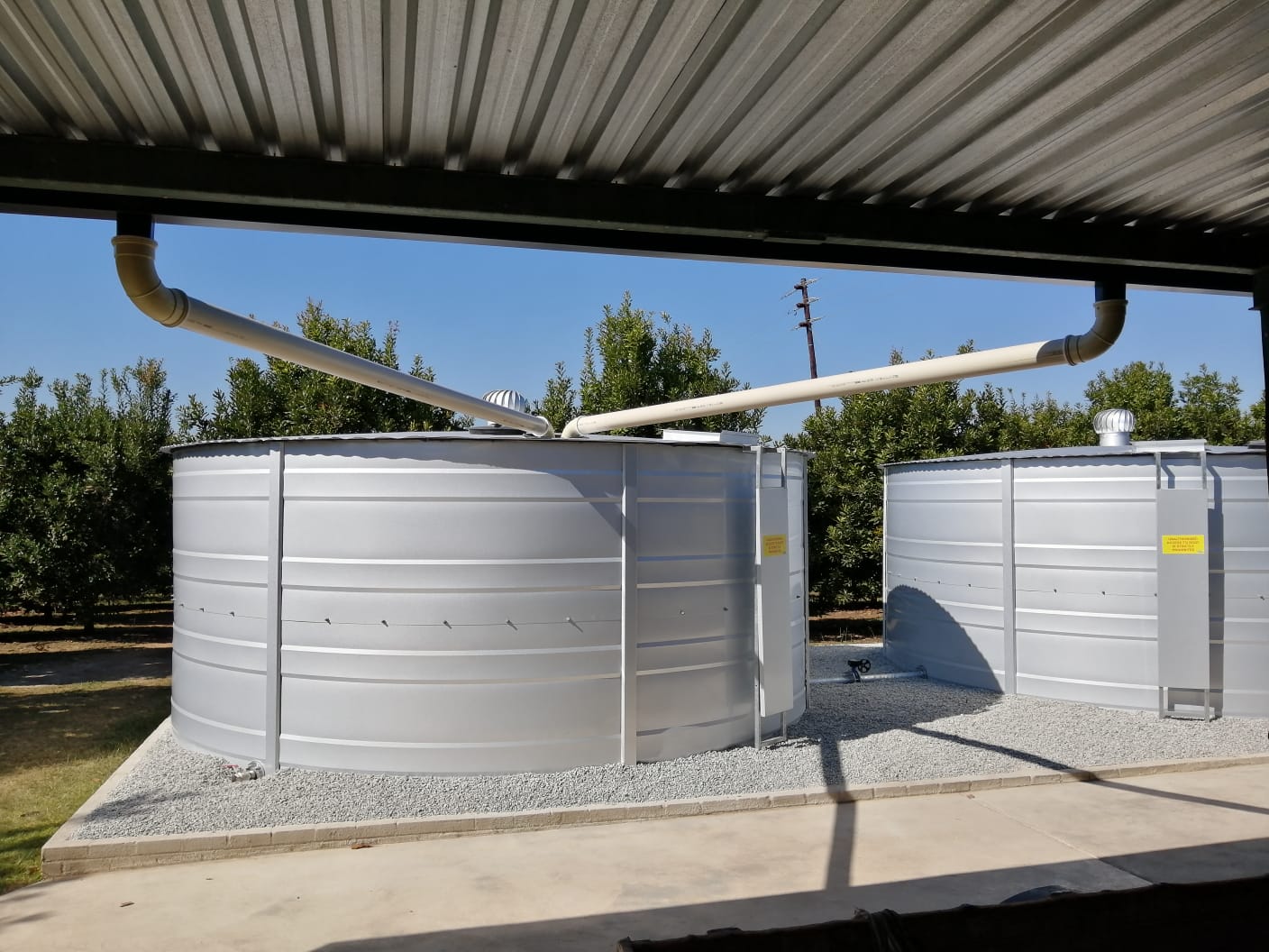 Nigel Water Tank Construction