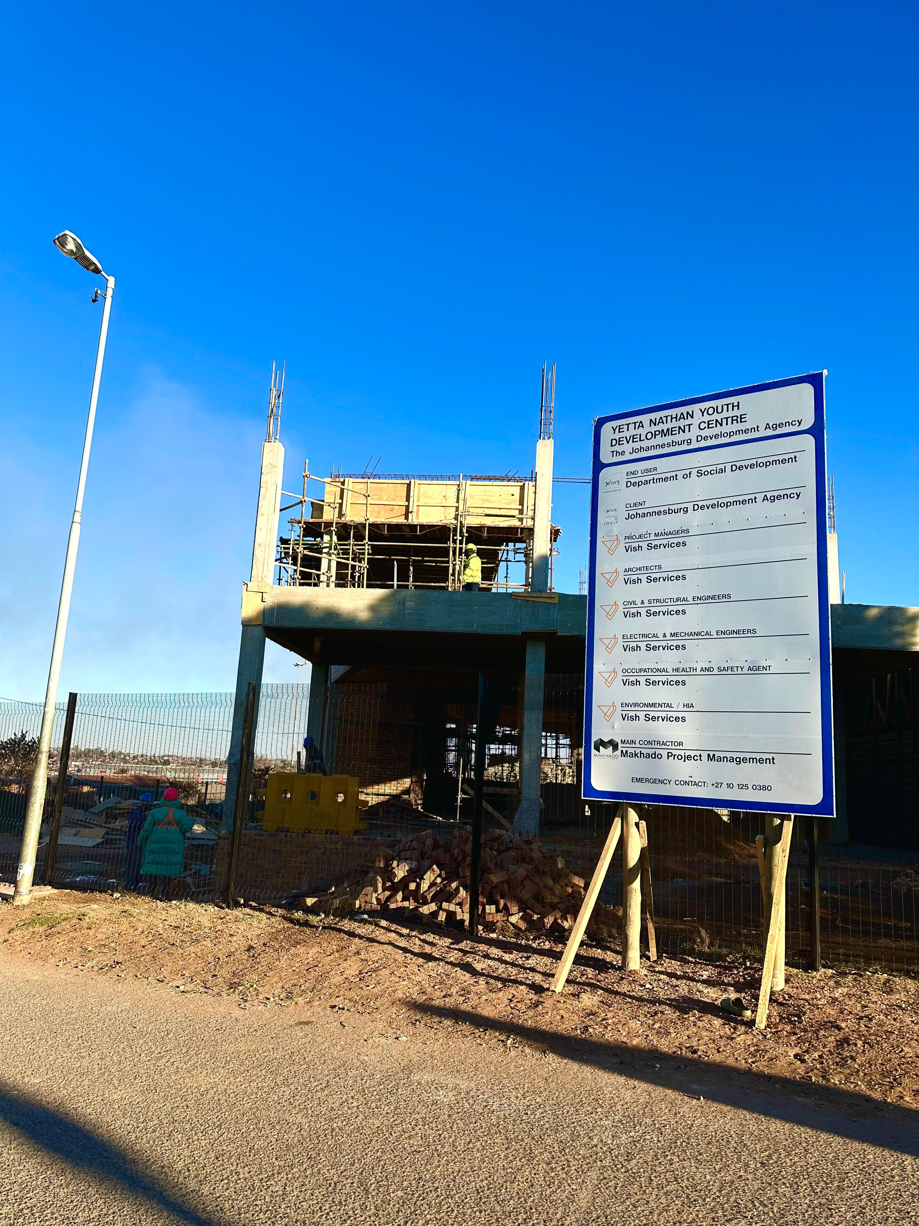 Yetta Nattan Community Centre - Progress 1